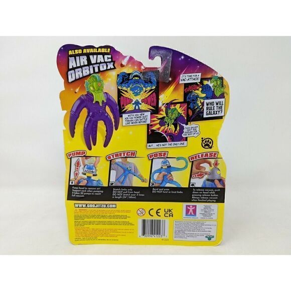2021 HEROES OF GOO JIT ZU GALAXY ATTACK POWER PUMP AIR VAC THRASH NEW - Picture 4 of 4